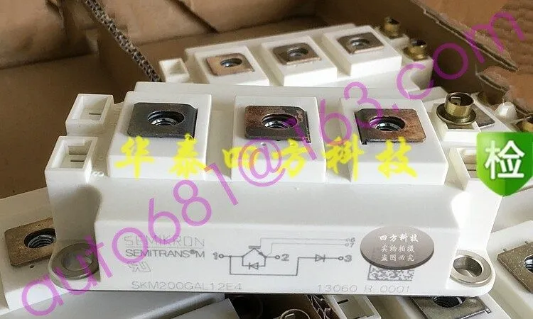Силовой модуль IGBT SKM200GAL12E4 SEMIKRON IGBT MODULE