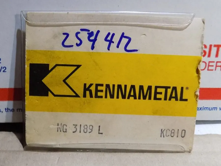 Режущий инструмент Kennametal carbide insert grooving, parting NG3189L KC5010 qt