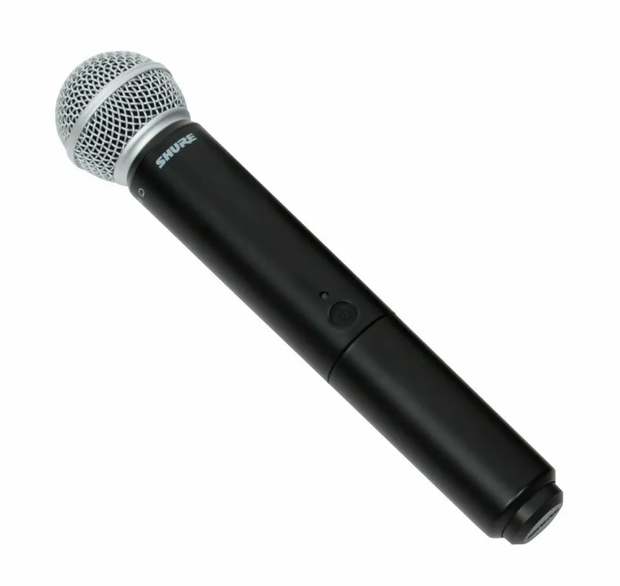 Микрофон Shure BLX24/SM58 Wireless System with SM58 Handheld Vocal Microphone — фото лота 2
