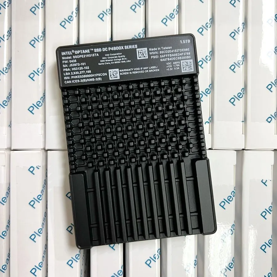 SSD-накопитель Intel Optane P4800x 1.5TB 2.5" 6Gb/s U.2 NVME PCIE SSDPE21K015TA