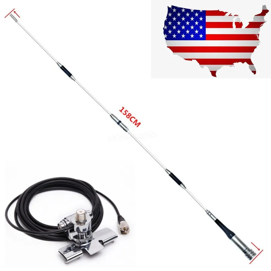 Антенна Diamond SG7900 144/430MHz Dual Band Ham Radios Antenna RB-400 Base Clip