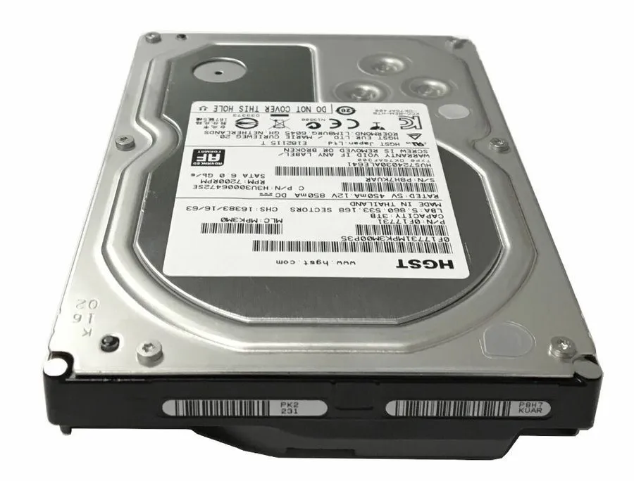 Жёсткий диск HGST Ultrastar 3TB 7200RPM 64MB SATA 6.0Gb/s 3.5" Hard Drive HUS724