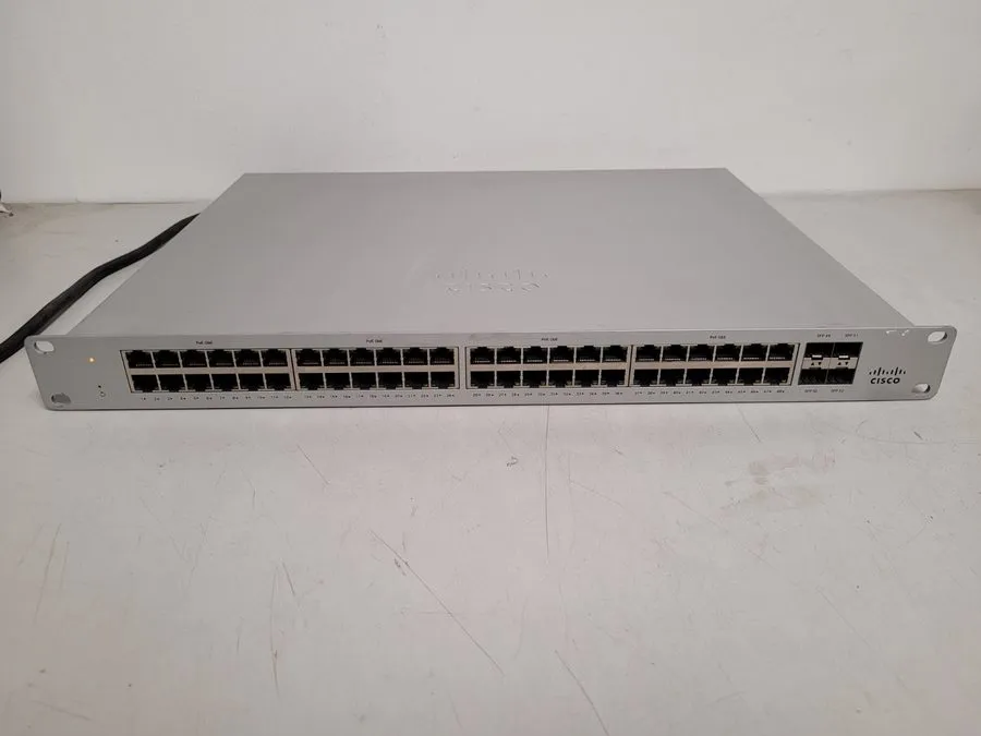 Коммутатор Cisco Meraki MS120-48FP 48 Port PoE+ Gigabit Switch 740W Unclaimed