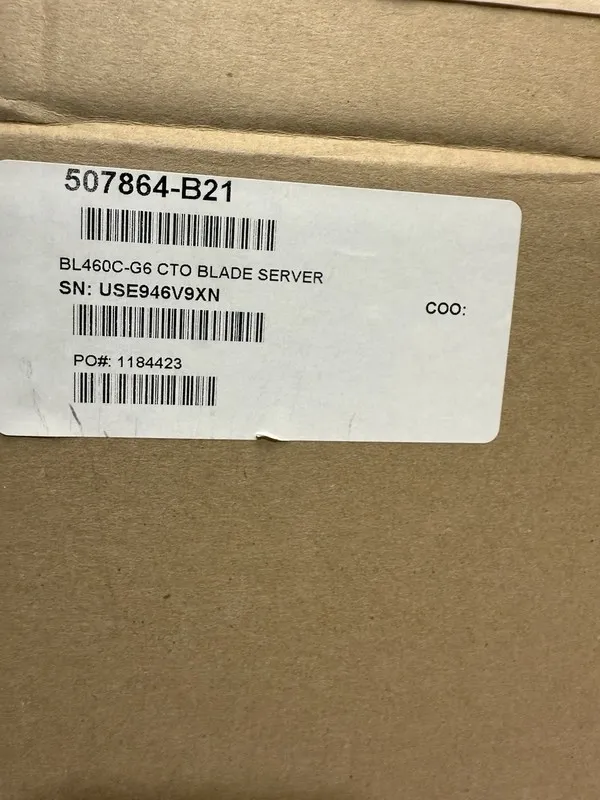 Сервер HP ProLiant BL460c G6 507779-B21 2 x Quad-Core E5540 2.53GHz 8GB Blade Se