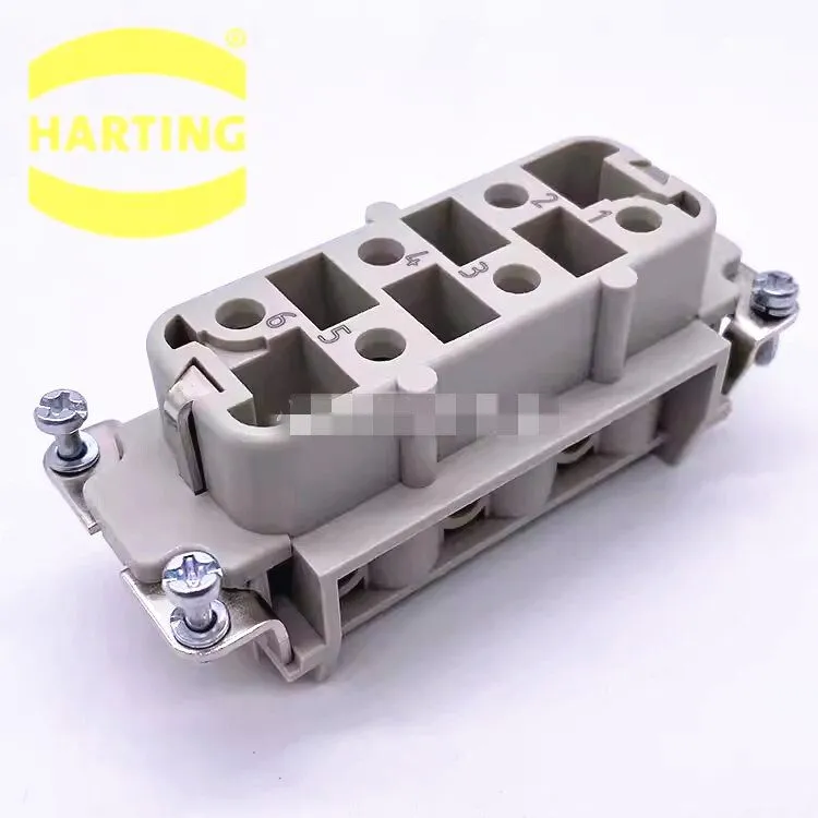 Разъём HARTING Connector 09310062701 6-core 35A HAN 6 HSB-F