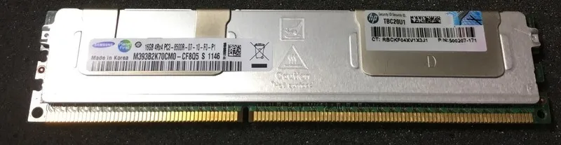 Модуль памяти Samsung M393B2K70CM0-CF8Q5 16 GB DDR3 ECC Registered Server RAM — фото лота 1