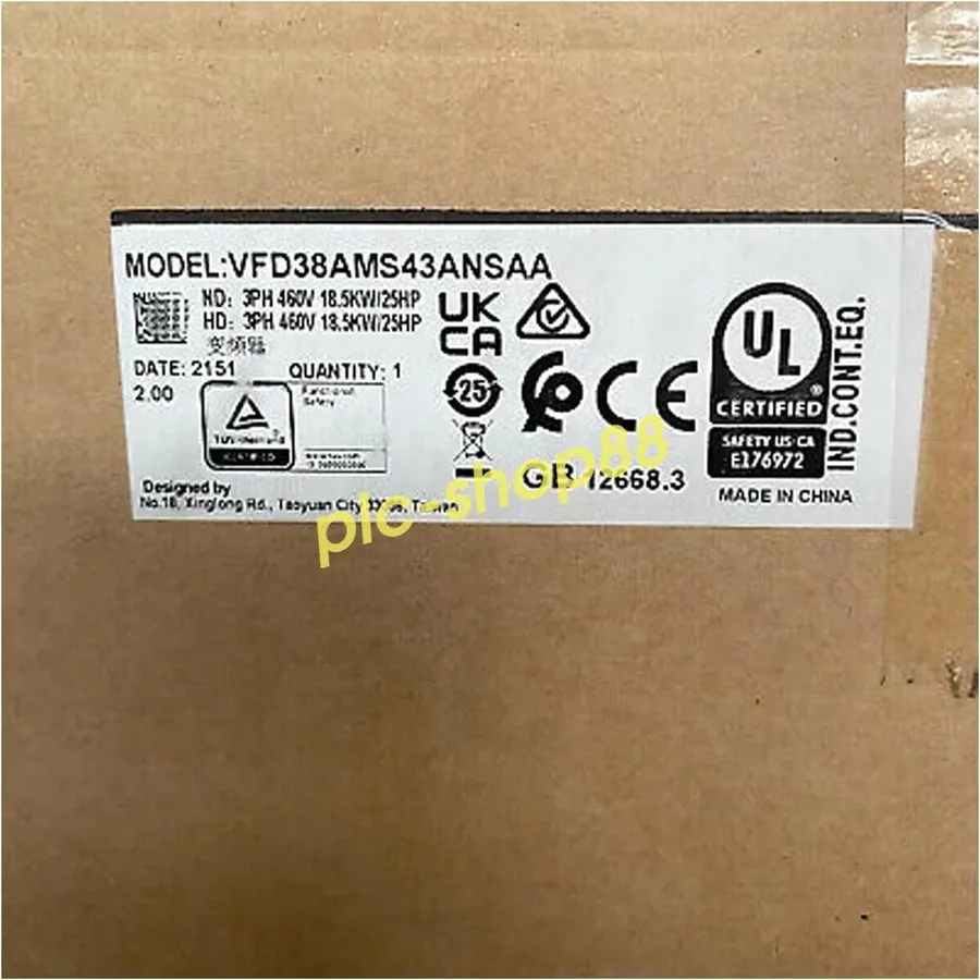 Частотный преобразователь VFD38AMS43ANSAA Delta VFD inverter MS300 18.5kw 25HP 3