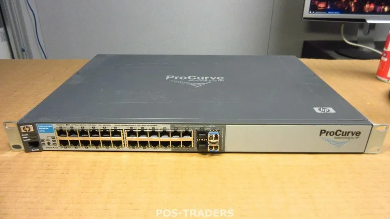 Коммутатор HP ProCurve 2510-24G Switch GIGABIT 24x 1000Base-T + 4x SFP (Shared) 