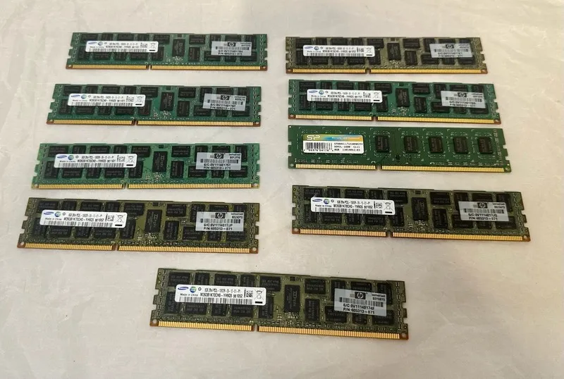 Модуль памяти GB (16 x Samsung 8GB 2Rx4 PC3L 10600R M393B1K70CH0-YH9 DDR3 ECC RA