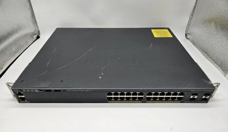 Коммутатор Cisco WS-C2960X-24PS-L 24-Port Gigabit PoE+ 370W Managed Switch