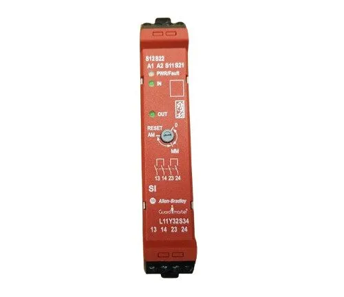 Реле безопасности 440R-S12R2 Allen Bradley Guardmaster Single Input Safety Relay