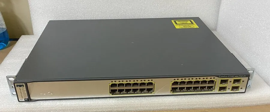 Коммутатор Cisco Catalyst 3750G PoE-24 WS-C3750G-24PS-E 24-port + 4 SFP