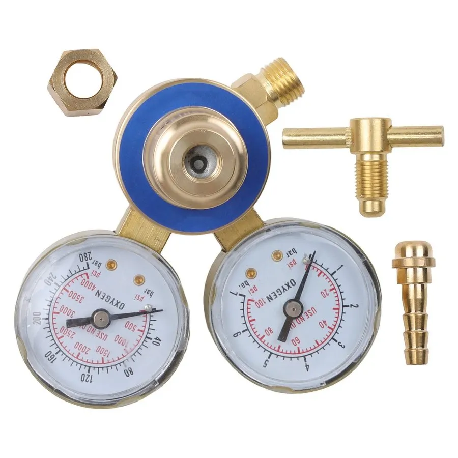 Трубопроводная арматура Oxygen Acetylene Gas Regulator Welding Cutting Torch Dua