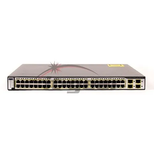Коммутатор Cisco WS-C3750G-48PS-S Cat3750 48 10/100/1000T PoE +4 SFP Standard Im