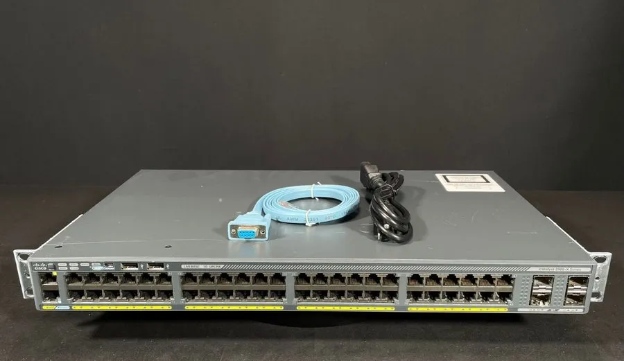 Коммутатор Cisco WS-C2960X-48TS-L C2960X 48-Port Gigabit PoE Ethernet Switch