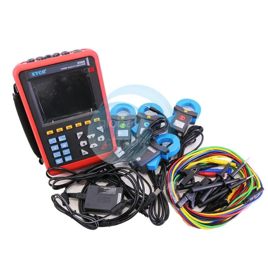 Анализатор ETCR5000+040B Multi-functional Power Quality Analyzer 3 Phase Power A