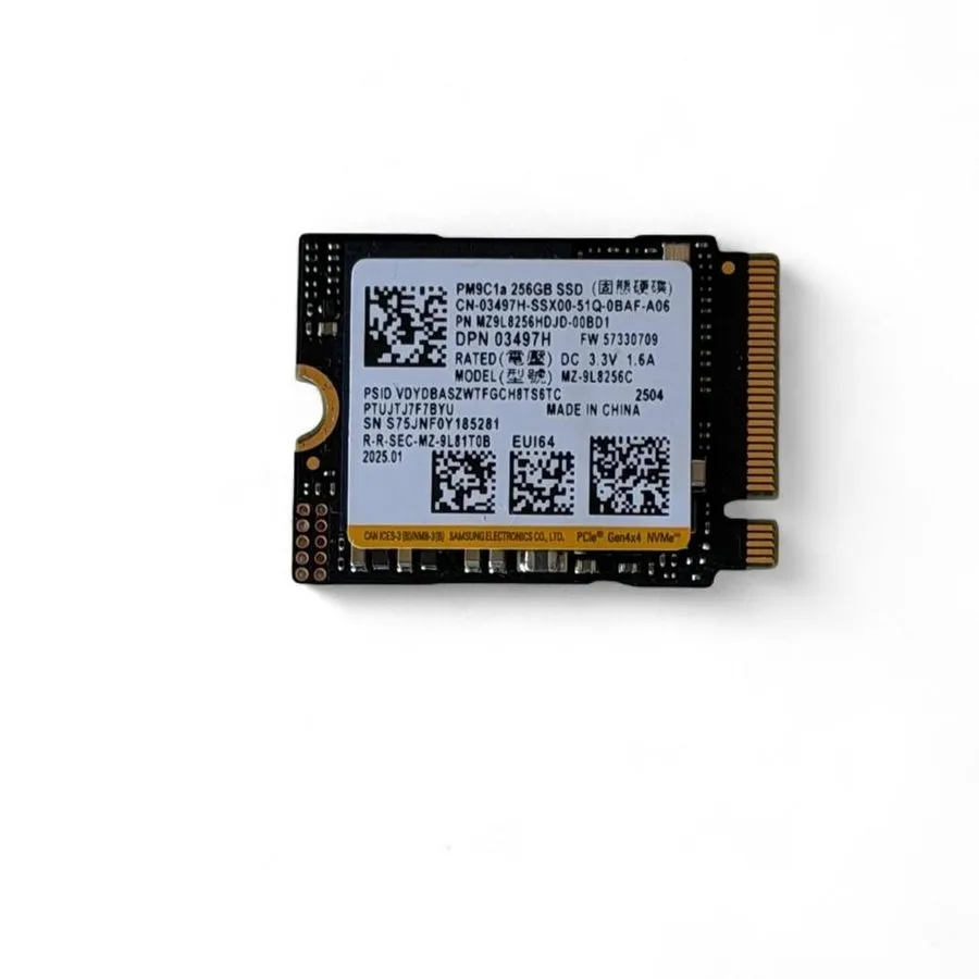 SSD-накопитель Samsung PM9C1a 256GB M.2 2230 NVMe PCIe Gen4x4 SSD — фото лота 1