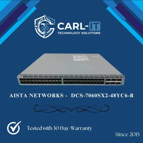 Трансивер Arista DCS-7060SX2-48YC6-R / 48 ports of 25GbE SFP28