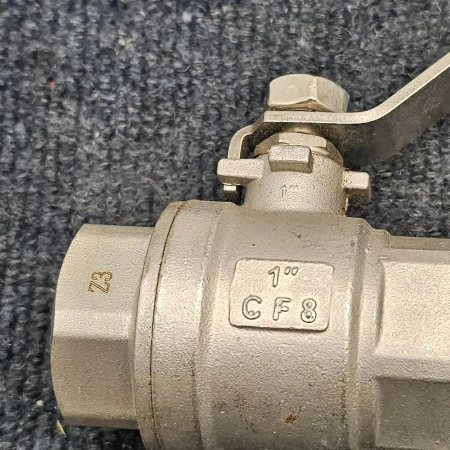 Клапан BII Series SSBV304 V1651: 2" Full Port 304 Stainless Steel Ball Valve, Le — фото лота 1