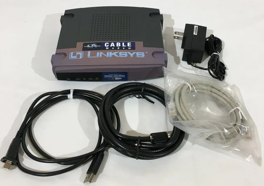 Маршрутизатор LINKSYS Cable Model with USB & Ethernet Connections Model BEFCMU10