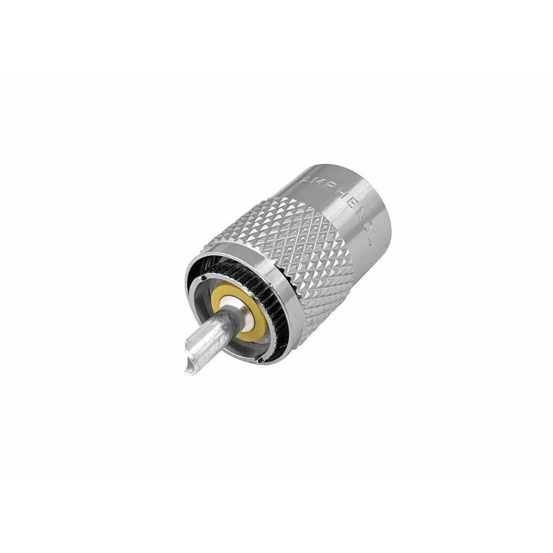 Электронный компонент Amphenol 83-1SP-15RFX PL-259 UHF Male Coax Solder Plugs — фото лота 1