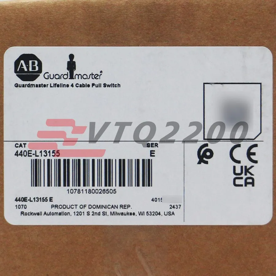 Реле безопасности 440E-L13155 Allen Bradley 440E Guardmaster Lifeline4 Cable Pul