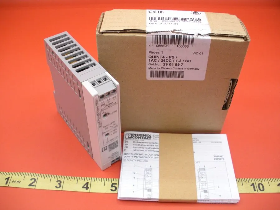 Блок питания 2904597 Phoenix Contact QUINT4-PS/1AC/24DC/1.3/SC Power Supply