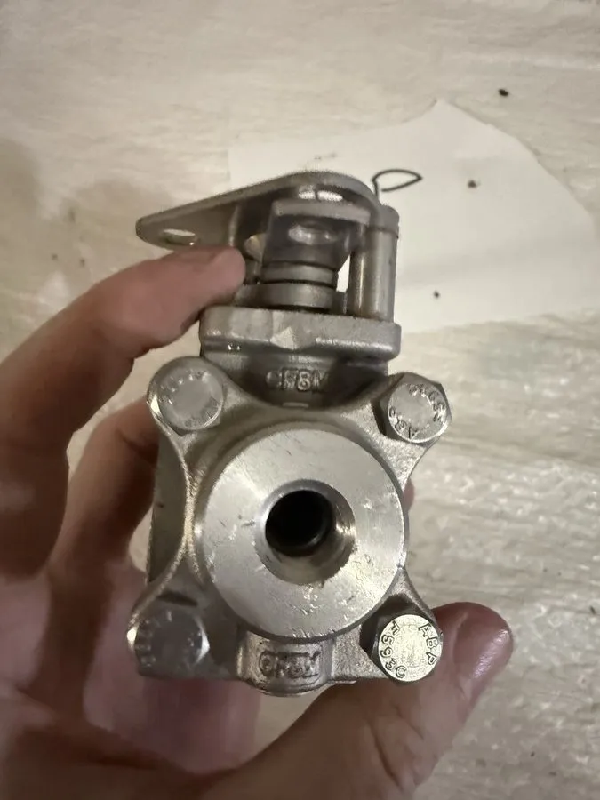 Клапан Apollo 86A-101-01 1/4" NPT Stainless Ball Valve 1500 CWP — фото лота 2