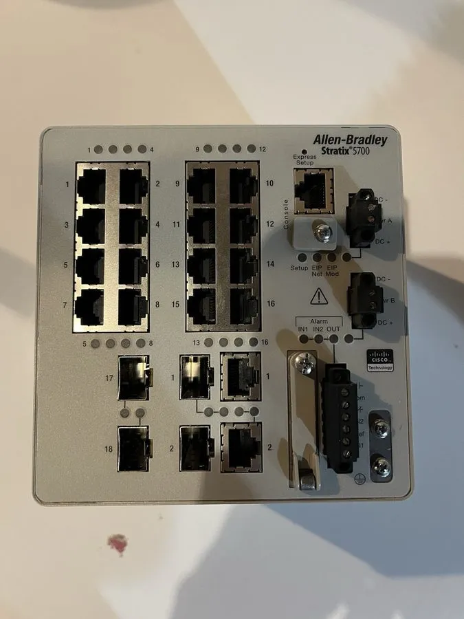 Коммутатор Allen-Bradley 1783-BMS20CGP Stratix 5700 Ethernet Switch, 18-Port w/2