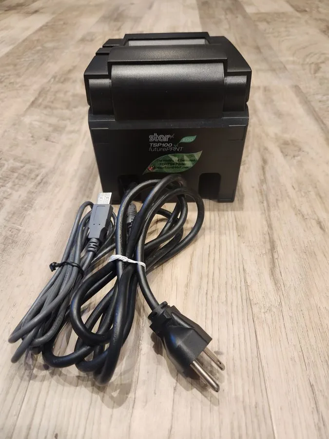 Принтер чеков Star TSP100II futurePRNT Direct Thermal POS Receipt Printer USB 14 — фото лота 2