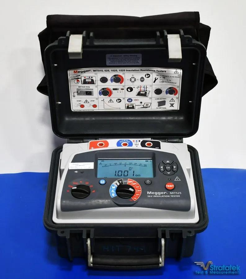 Тестер Megger MIT525 Insulation Resistance Tester Megger