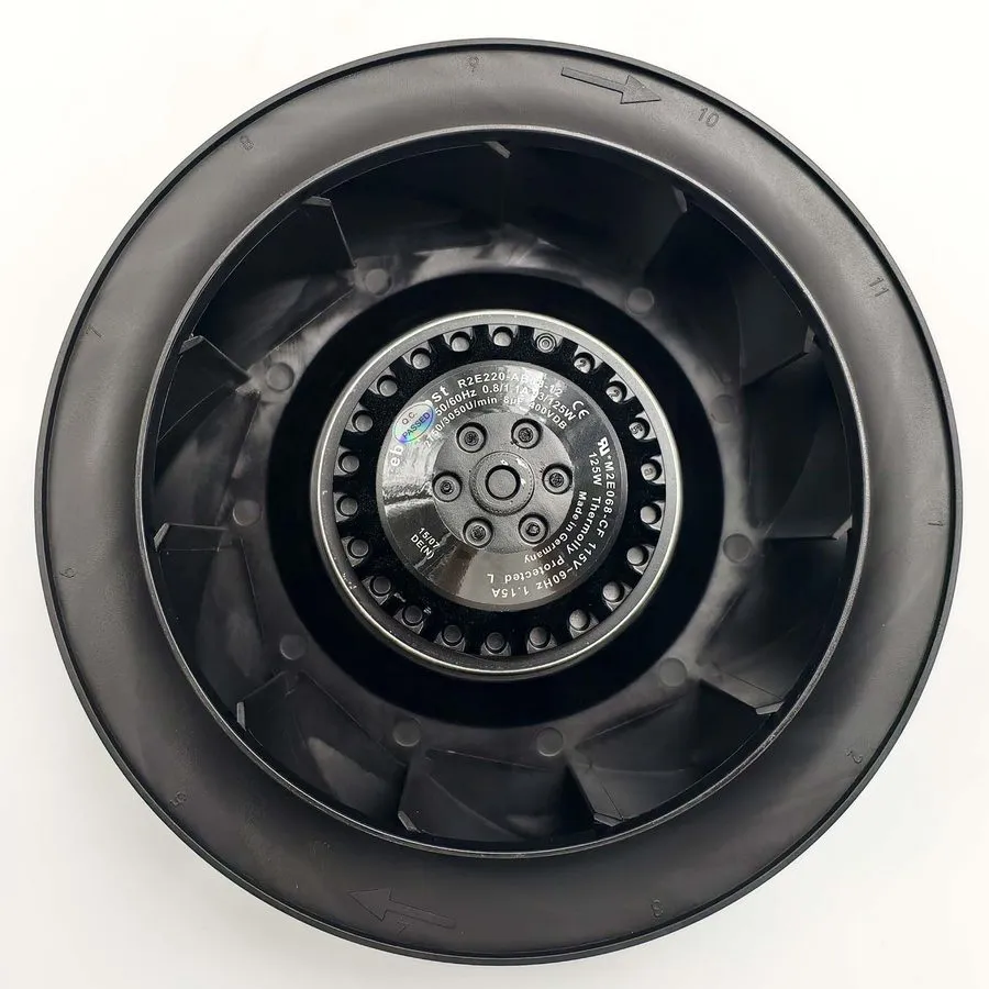 Вентилятор R2E220-AB08-12 Inverter Centrifugal Fan/Blower 115V 125W 0.8A 3050rpm