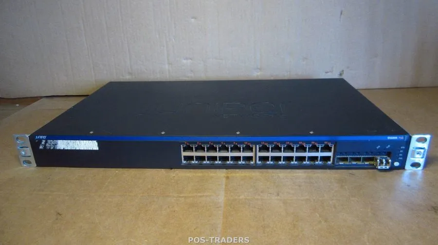 Коммутатор Juniper EX2200-24P-4G 24 Port POE Gigabit Managed Ethernet Switch