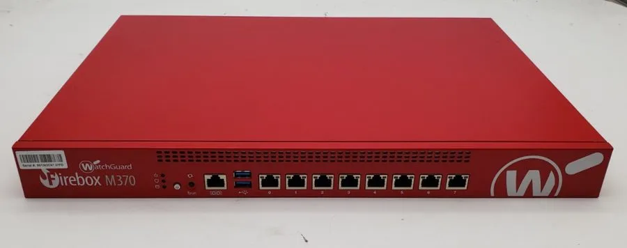 Межсетевой экран WatchGuard Firebox M370 WL6AE8 8-Port Network Security Applianc