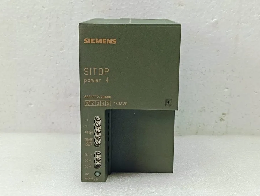 Блок питания Siemens 6EP1332-2BA00 SITOP Power 4 24VDC 3.8A DIN Rail Power Suppl — фото лота 1