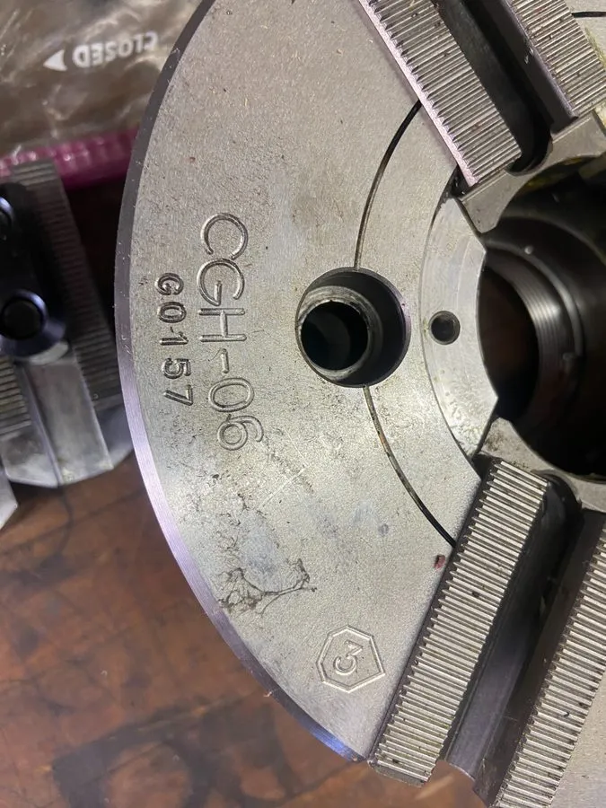 Патрон SEOAM CGH-06 CNC LATHE CHUCK — фото лота 1