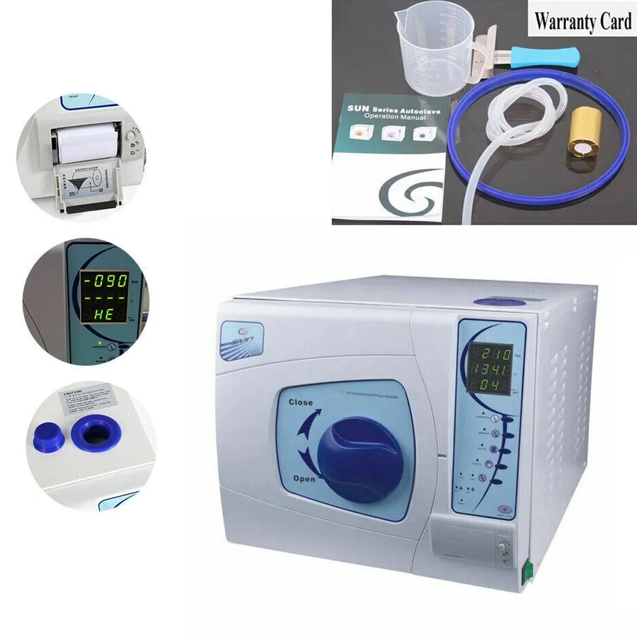 Стерилизатор ETERFANT Dental Medical Autoclave Steam Sterilizer Drying Function  — фото лота 1