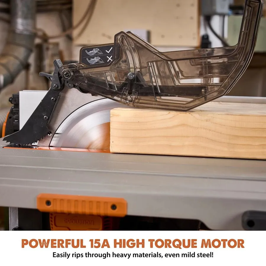 Оборудование ЧПУ Evolution R10TBLX Multi-Material Table Saw with Wheeled Scissor — фото лота 2