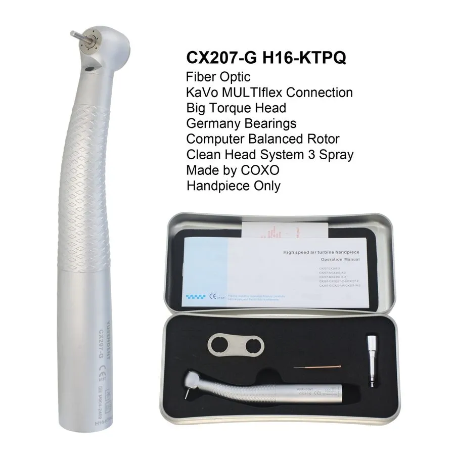 Оптический модуль COXO Dental Handpiece CX207-GK-TP Fiber Optic High Speed Turbi — фото лота 1