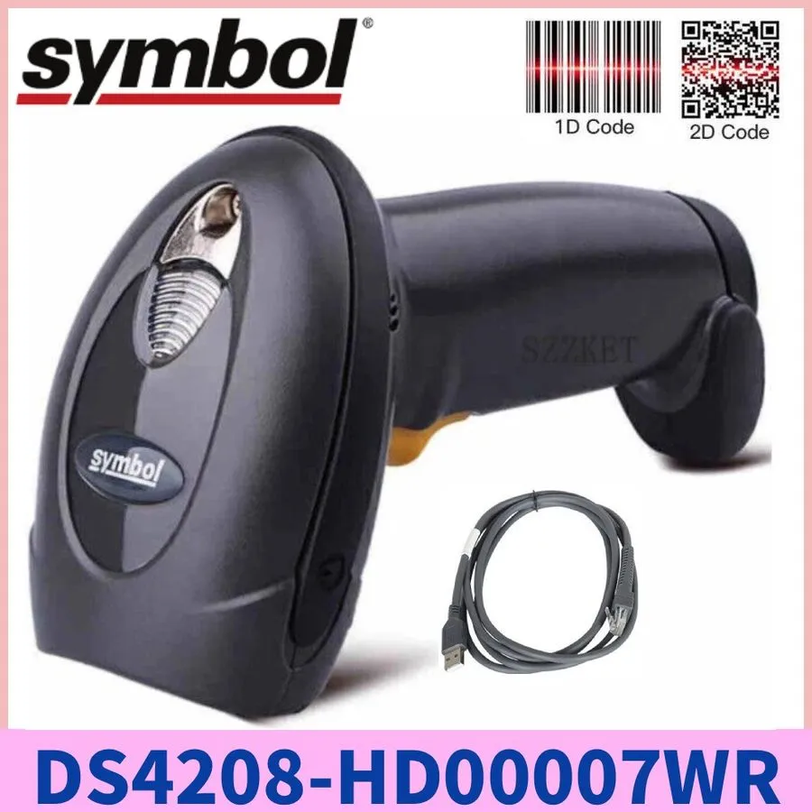 Сканер штрих-кода Zebra Symbol DS4208-HD00007WR 2D High-Density Handheld USB Bar