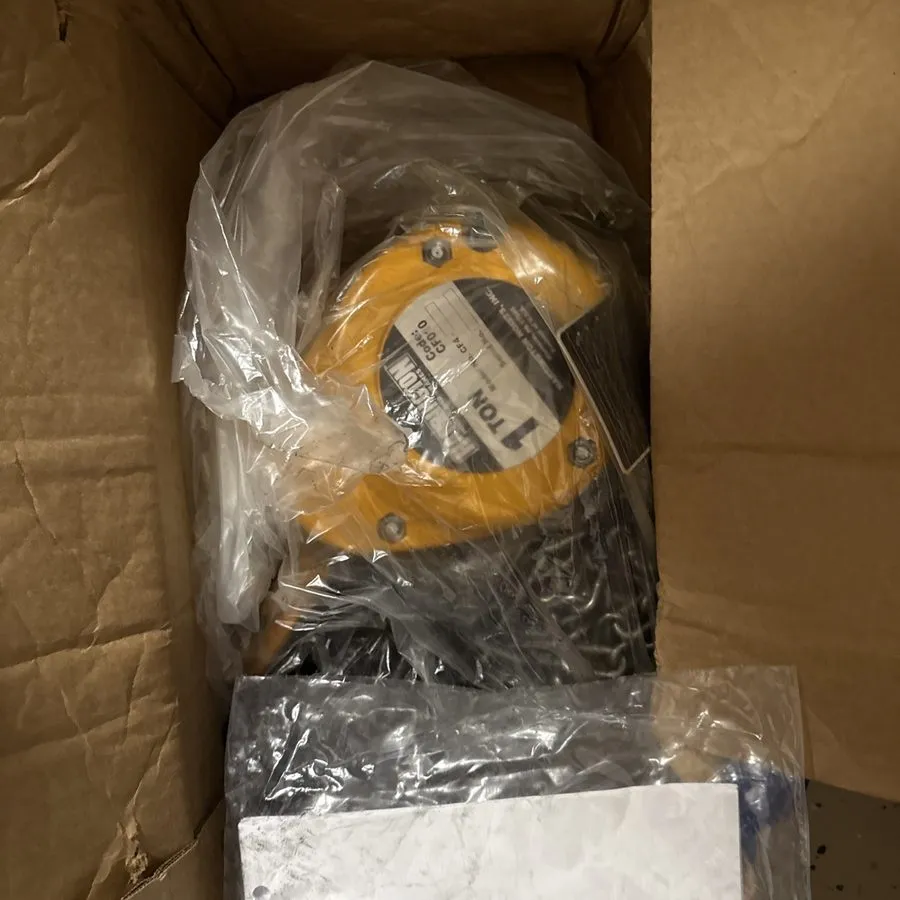 Таль Harrington Cf010-30 Manual Chain Hoist, 30 Ft.Lift — фото лота 1