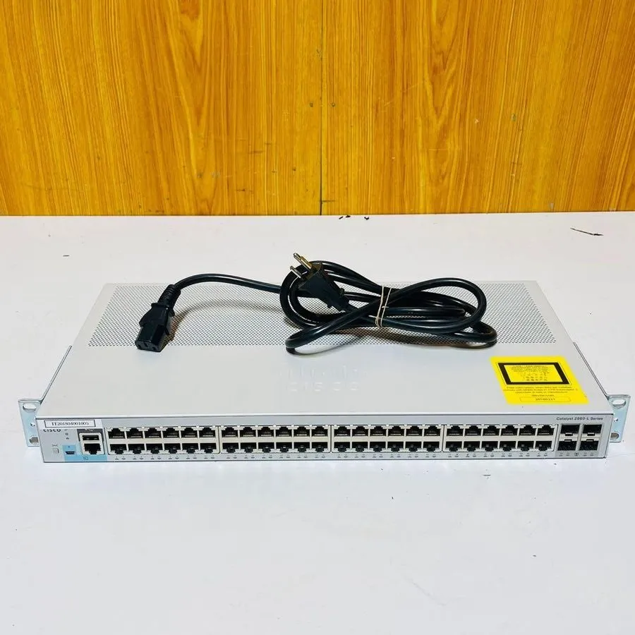 Коммутатор Cisco WS-C2960L-48TS-LL 48-Port Gigabit Ethernet Network Switch Hub