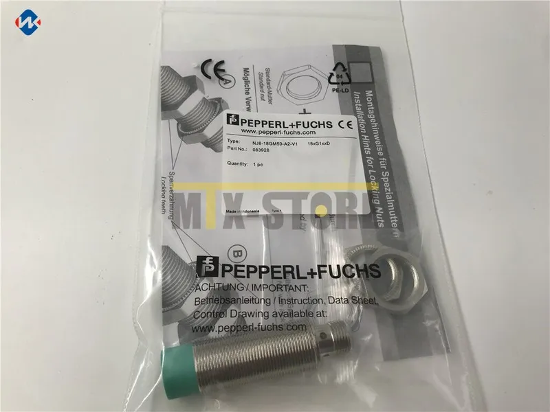 Датчик приближения Pepperl+Fuchs NJ8-18GM50-A2-V1