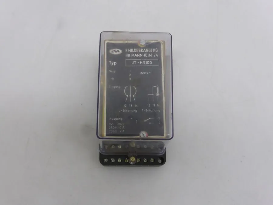 Реле защиты HIMA P.HILDEBRANDT JT-H5100 Overload Protection Relay