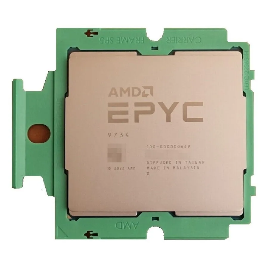 Процессор AMD EPYC 9734 Unlocked CPU Processor 3.0GHz 112 Core 224 Thread SP5 25