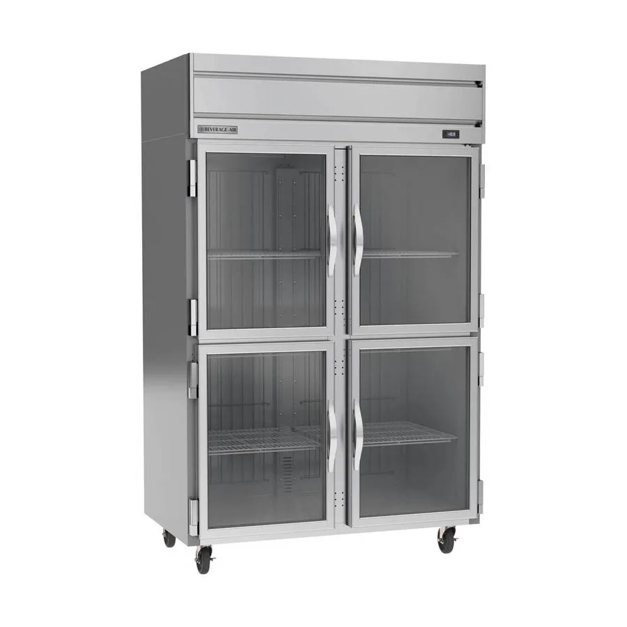 Морозильный шкаф Beverage Air HF2HC-1HG 52" 2-Section Reach-In Freezer, 4 Half G — фото лота 1