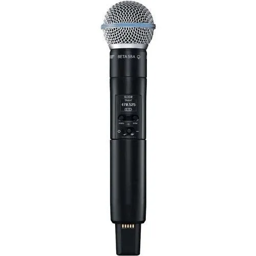 Радиосистема Shure SLXD2/B58 Wireless Handheld Microphone Transmitter, Black G58