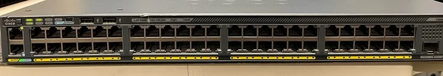 Коммутатор Cisco Catalyst WS-C2960X-48FPD-L 48-Port PoE+ Switch 740W 10G SFP+
