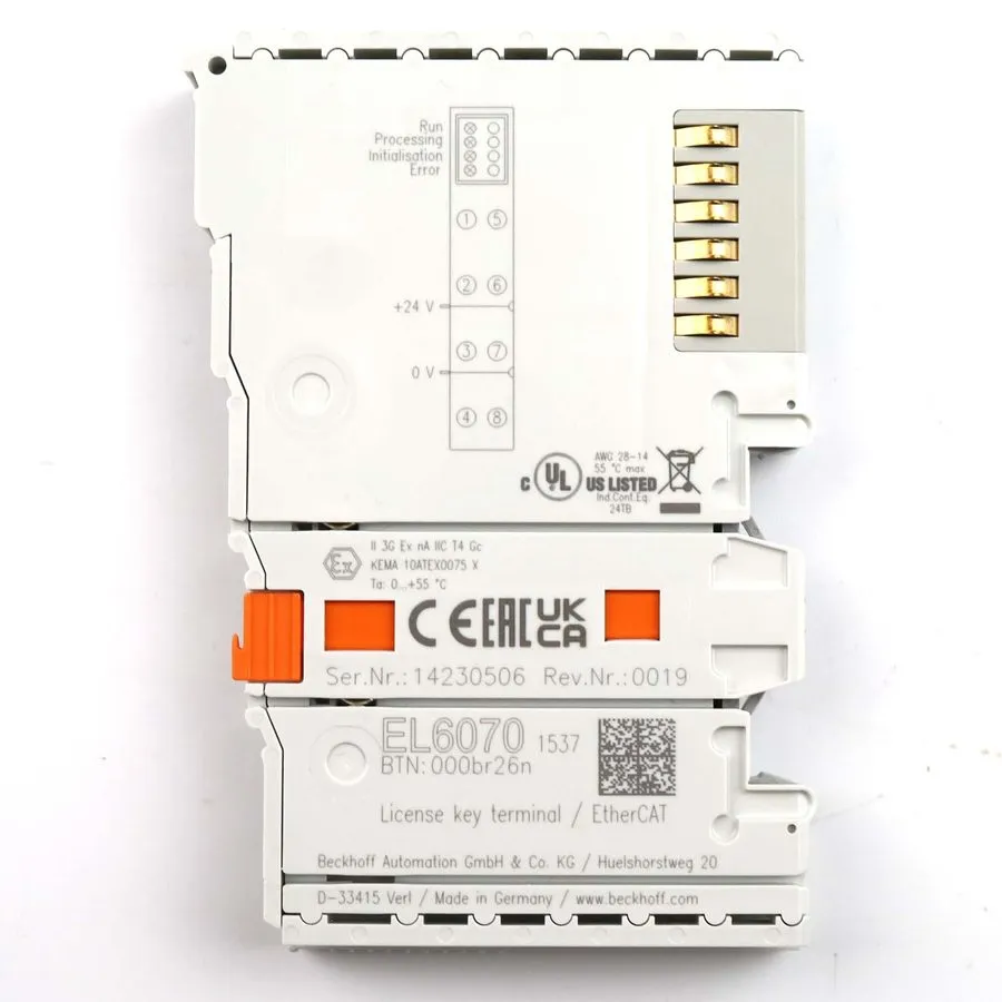 Модуль ввода-вывода BECKHOFF EL6070 EtherCAT Terminal