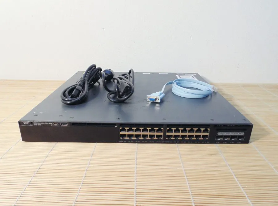 Коммутатор Cisco WS-C3650-24PS-L 24 10/100/1000 Ethernet PoE+ 4x1G Uplink Lan Ba